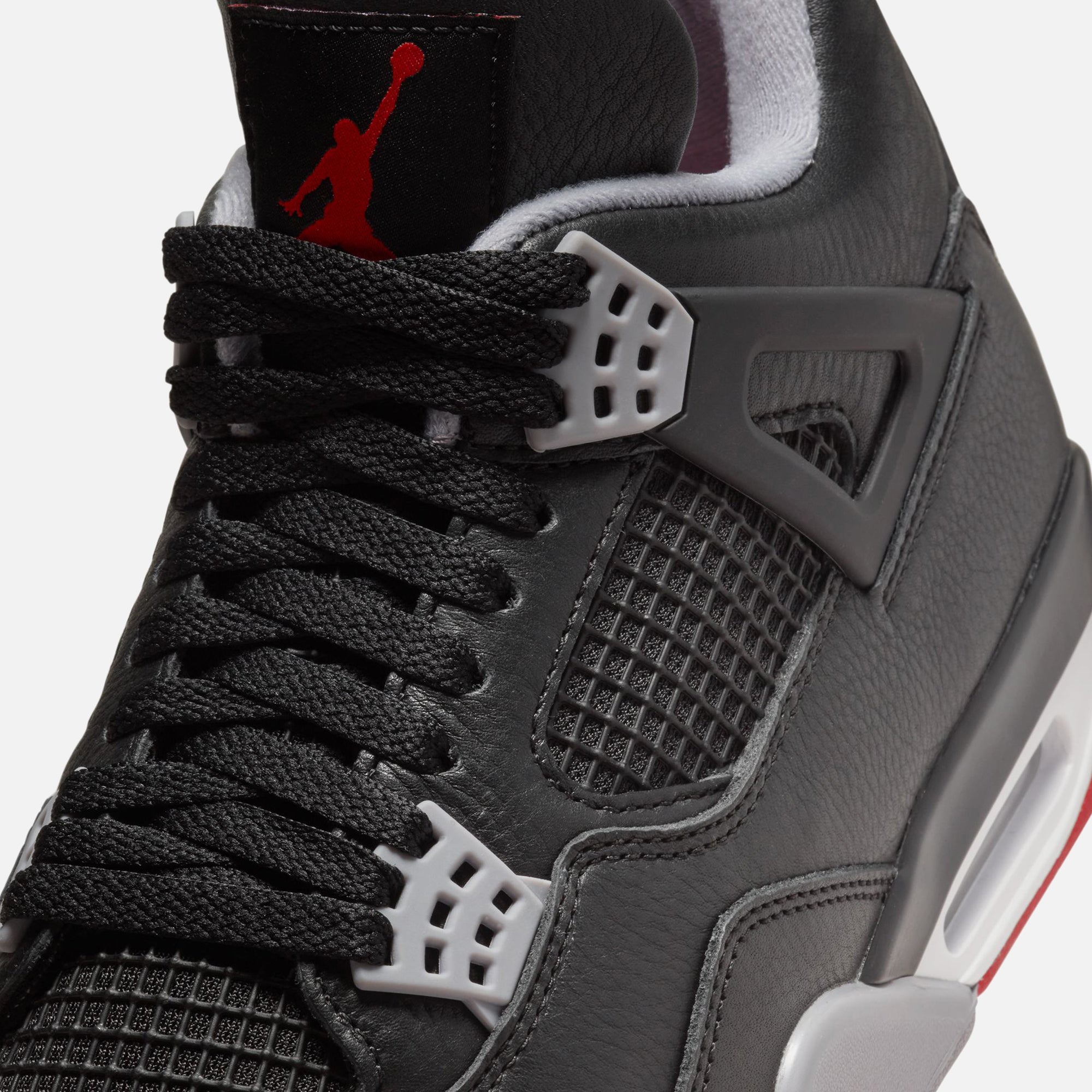 Jordan Air Jordan 4 Retro - Black / Fire Red / Cement Grey