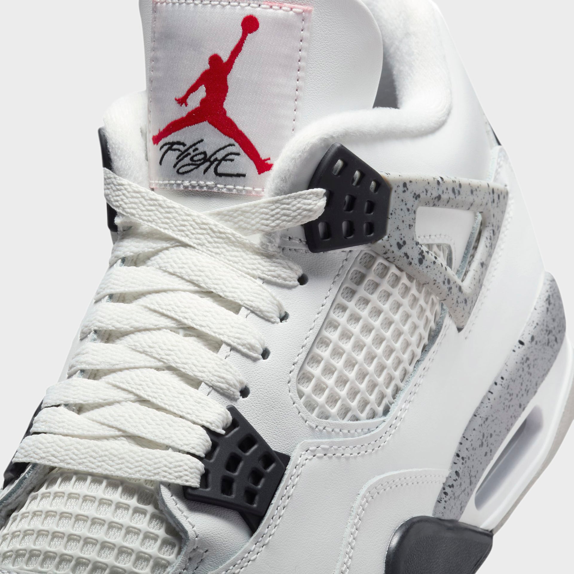 Jordan Air Jordan 4 Retro - Summit White / Fire Red / Tech Grey / Black