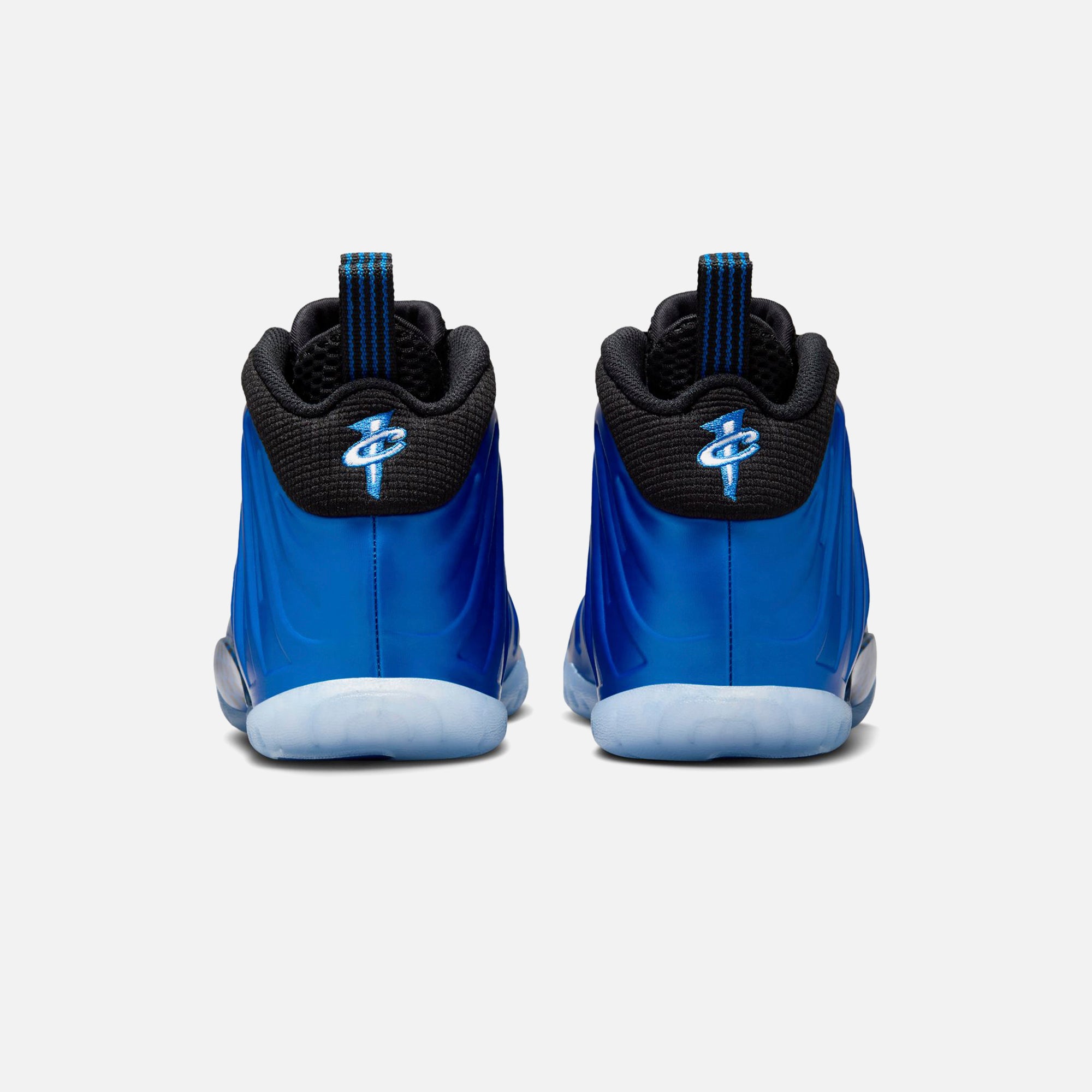 Nike GS Air Foamposite One - Blue / White / Black / Clear – Kith