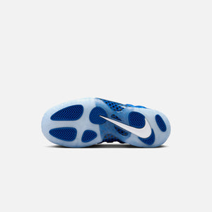 Nike GS Air Foamposite One - Blue / White / Black / Clear