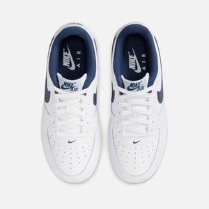 Nike GS Air Force 1 LV8 - White / Midnight Navy / Football