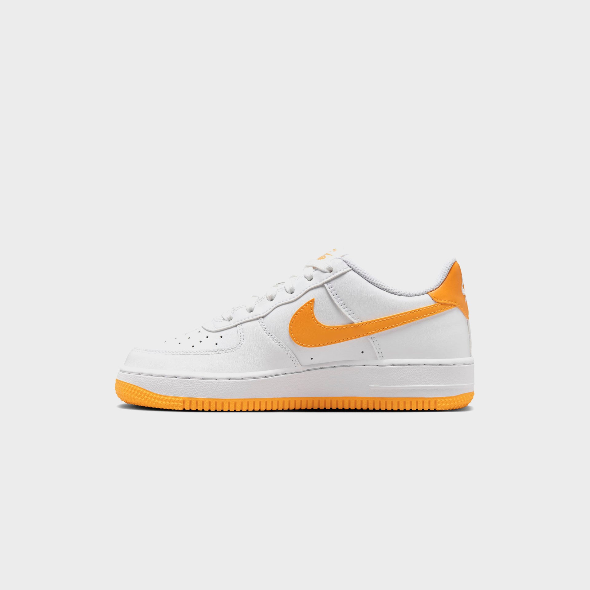 Nike GS Air Force 1 - White / University Gold / White