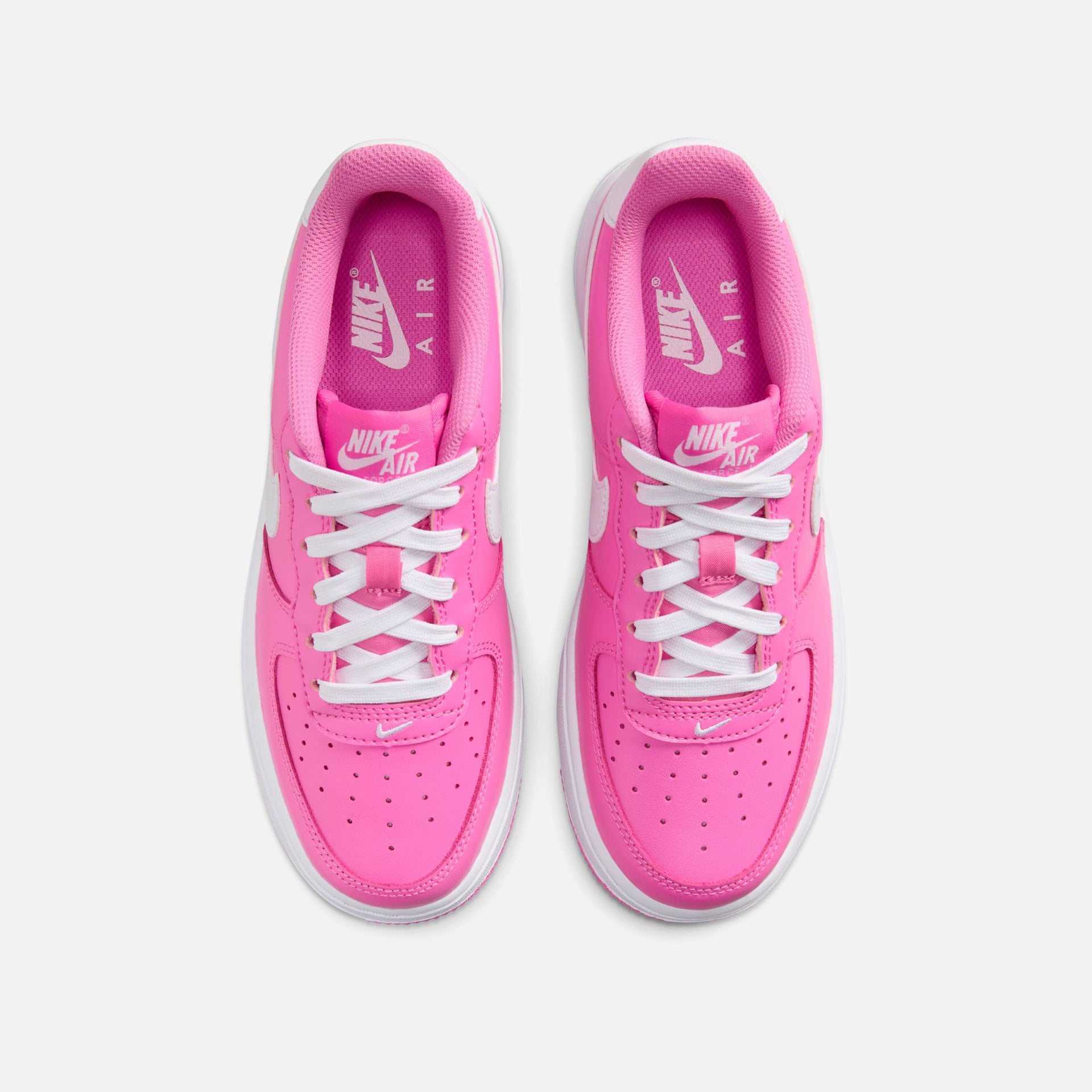 Nike GS Air Force 1 - Playful Pink / White