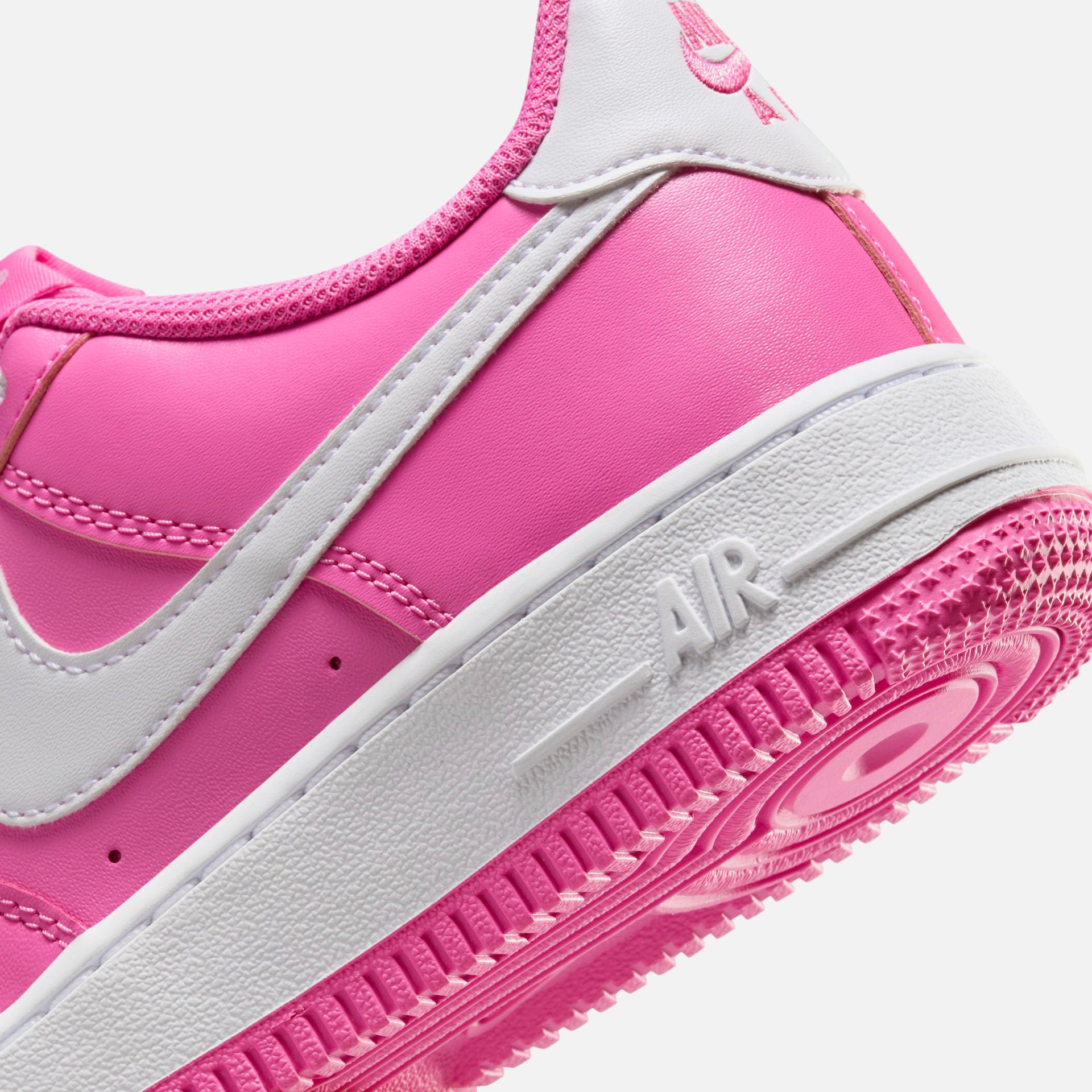 Nike GS Air Force 1 - Playful Pink / White