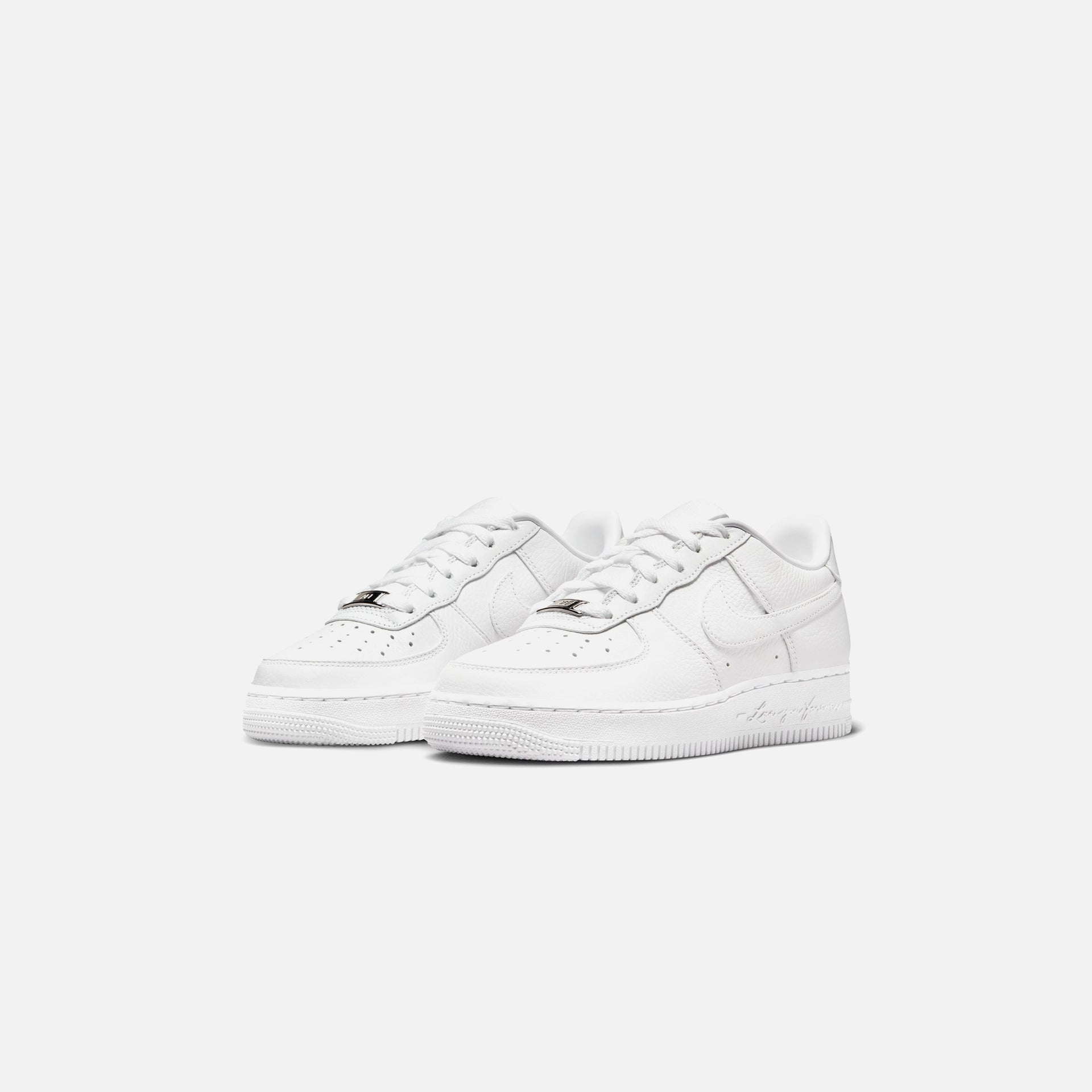 Nike x NOCTA GS Air Force 1 Low - White / White / Cobalt Tint