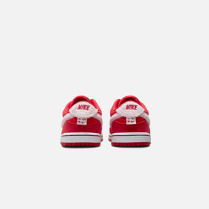 Nike TD Dunk Low - Fire Red / Pink Foam / Light Crimson