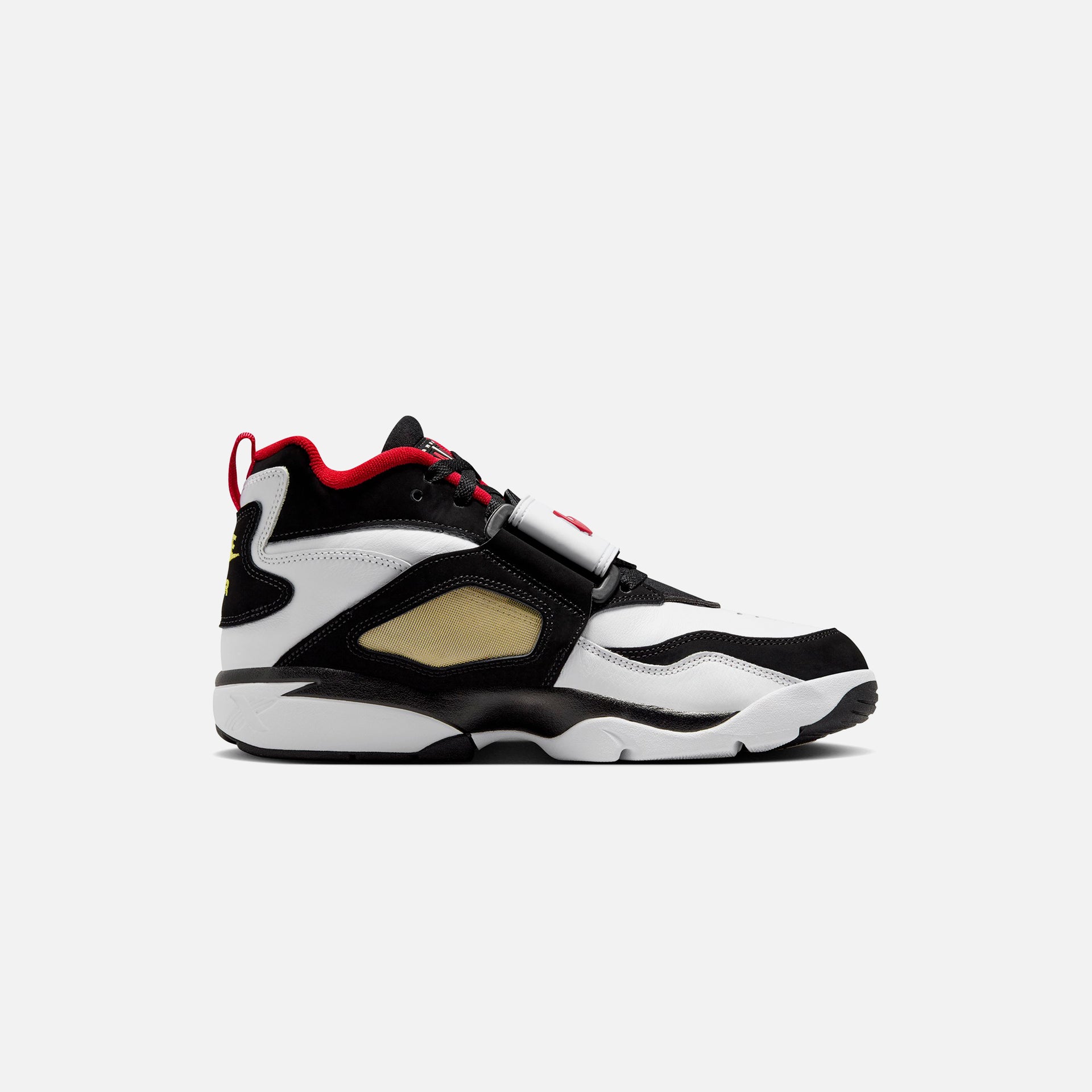 Nike Air Diamond Turf White Fire Red Black Metallic Gold