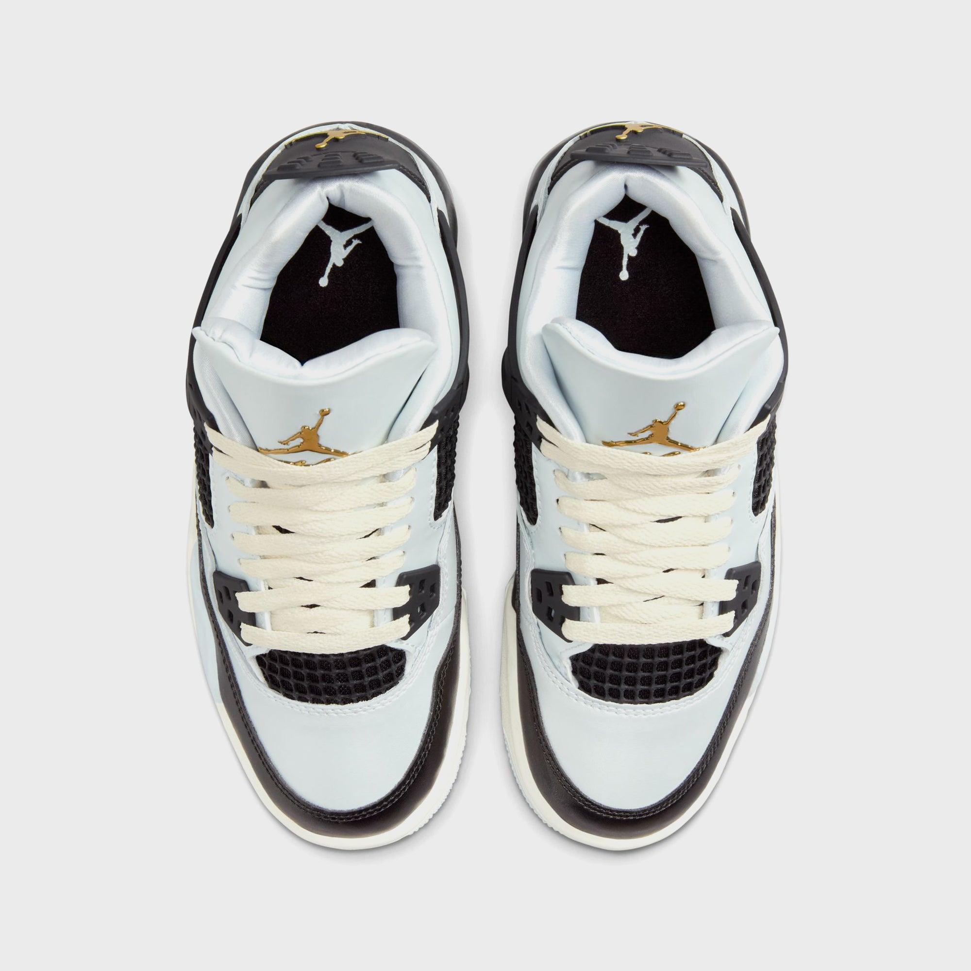 Jordan GS Air Jordan 4 Retro - Pure Platinum / Metallic Gold