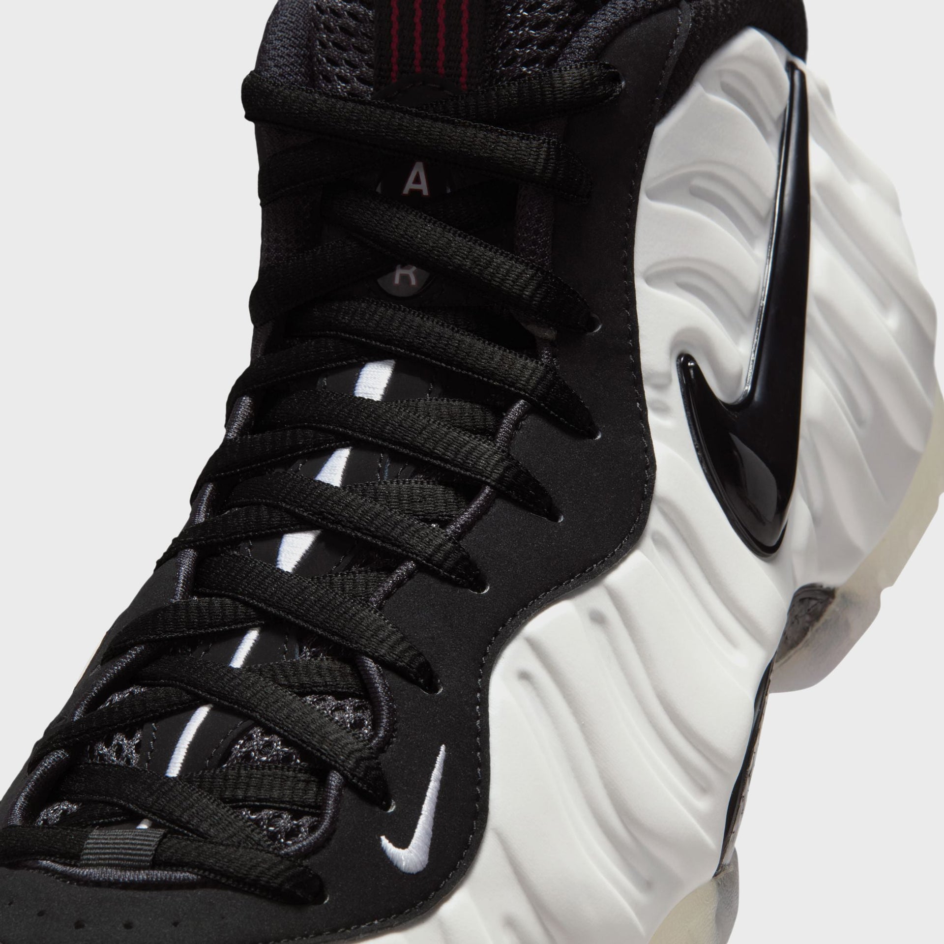 Nike Air Foamposite Pro - Pearl White / White / Black / True Red