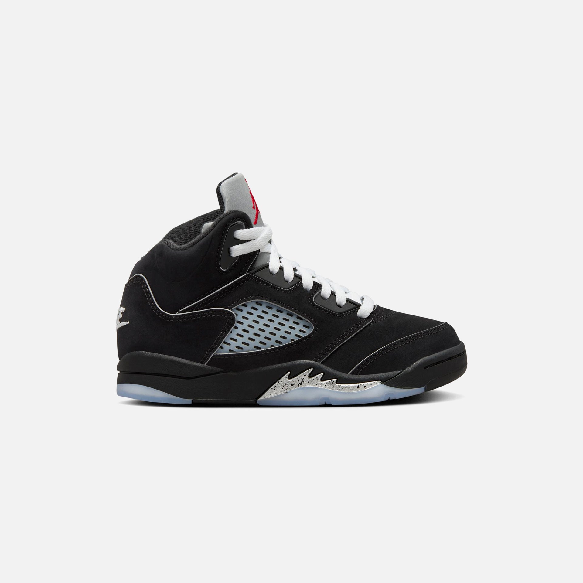 Nike PS Air Jordan 5 Retro OG Reimagined - Black / Metallic Silver / Fire Red / White