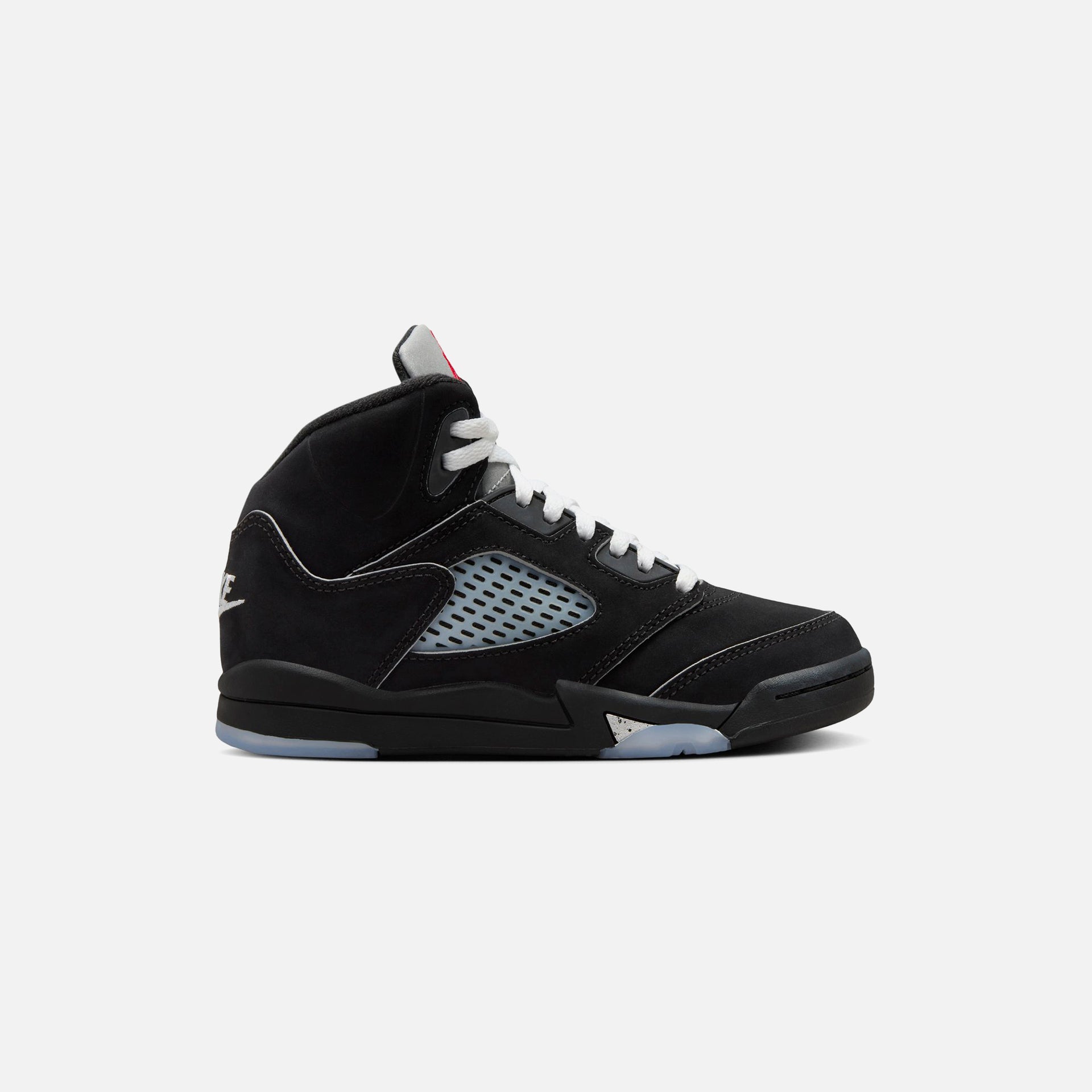 Nike PS Air Jordan 5 Retro OG Reimagined - Black / Metallic Silver / Fire Red / White