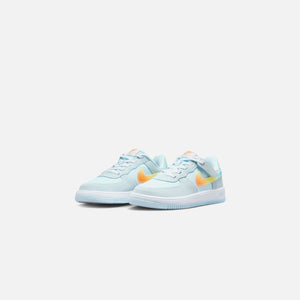 Nike Force 1 Low Easyon BP - Glacier Blue / Total Orange / Light Lemon Twist / Aquarius Blue