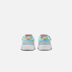 Nike Force 1 Low Easyon BT - Glacier Blue / Total Orange / Light Lemon