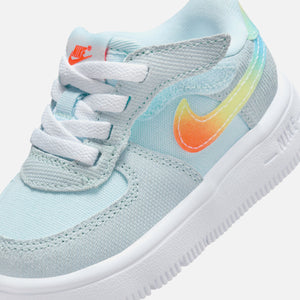 Nike Force 1 Low Easyon BT - Glacier Blue / Total Orange / Light Lemon