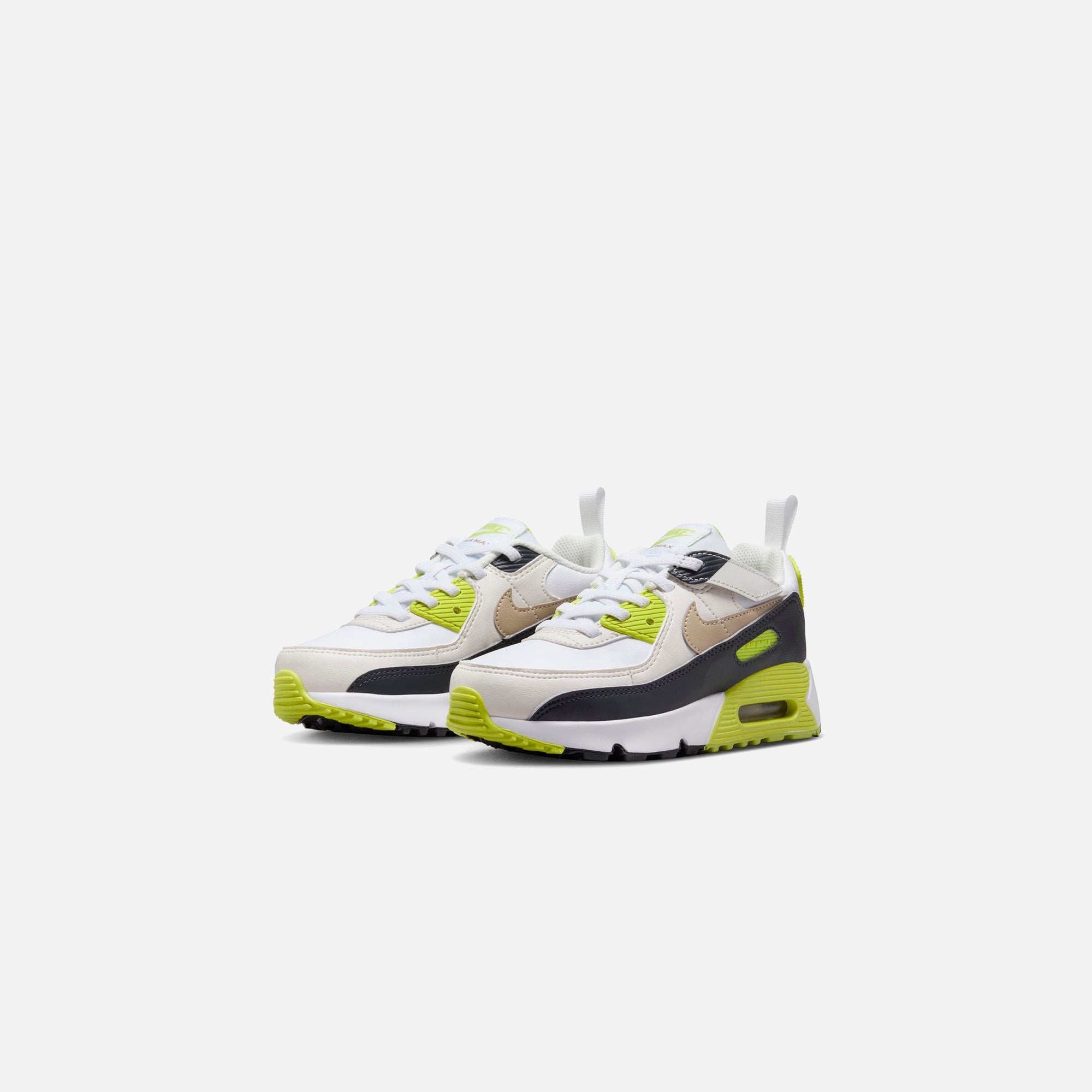 Nike PS Air Max 90 Easyon - White / Khaki / Cyber / Dark