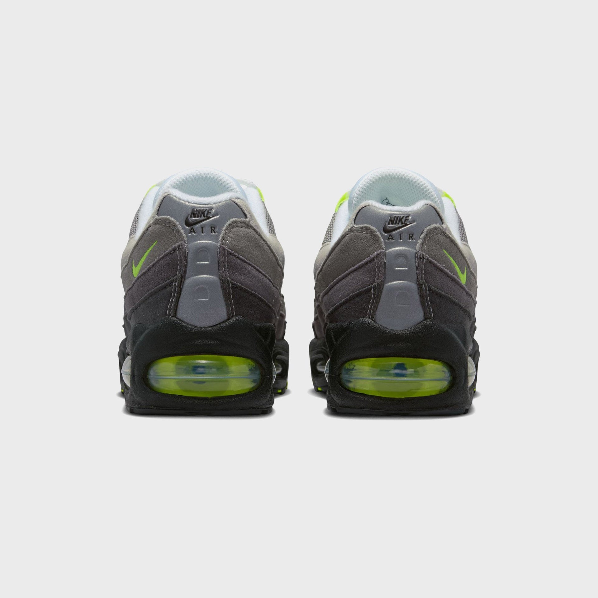 Nike GS Air Max 95 - Black / Anthracite / Light Graphite / Neon Yellow