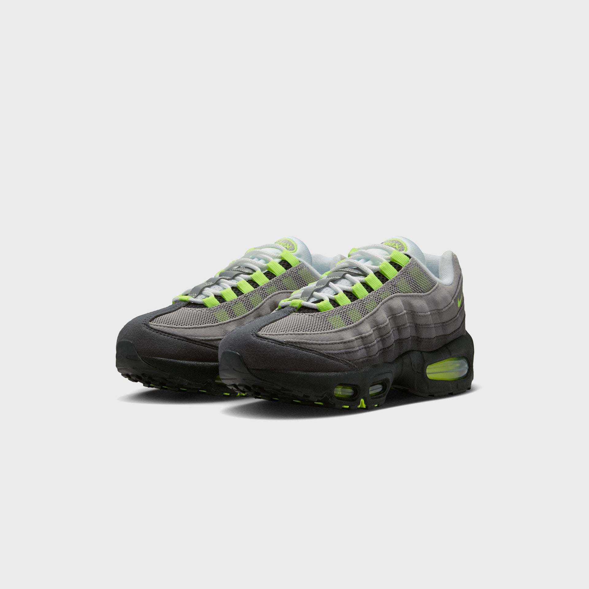 Nike GS Air Max 95 - Black / Anthracite / Light Graphite / Neon Yellow
