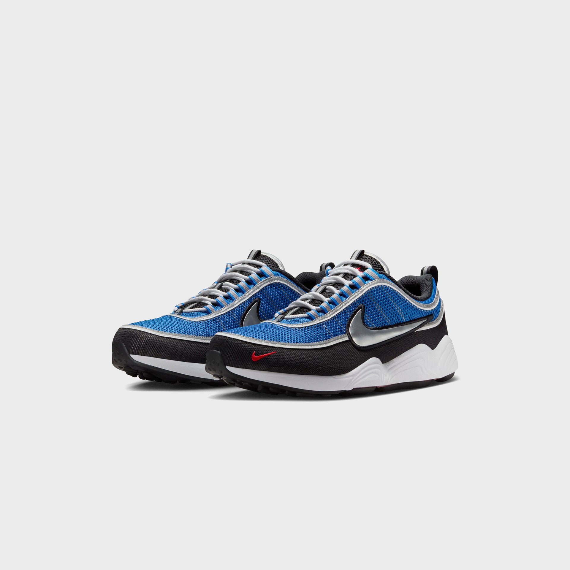 Nike Air Zoom Spiridon - Signal Blue / Metallic Luster / Black / White / University Red