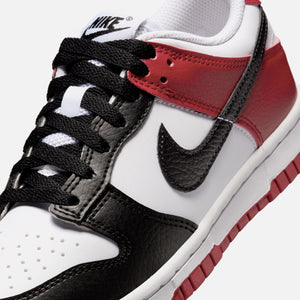 Nike GS Dunk Low - Gym Red / Black / White