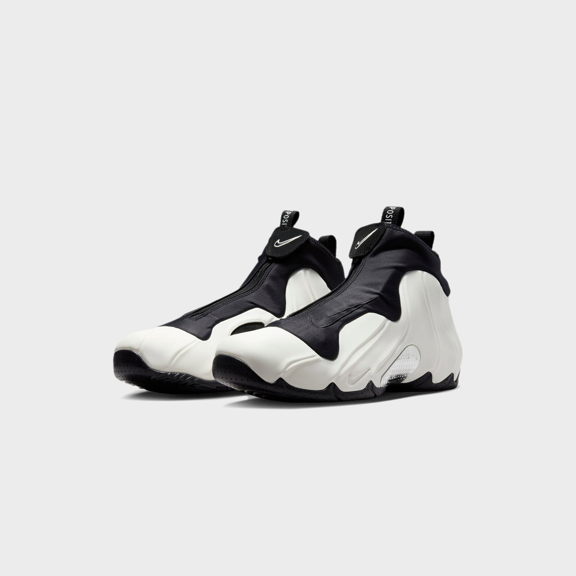 Nike Air Flightposite QS - Sail / Black / Metallic Silver