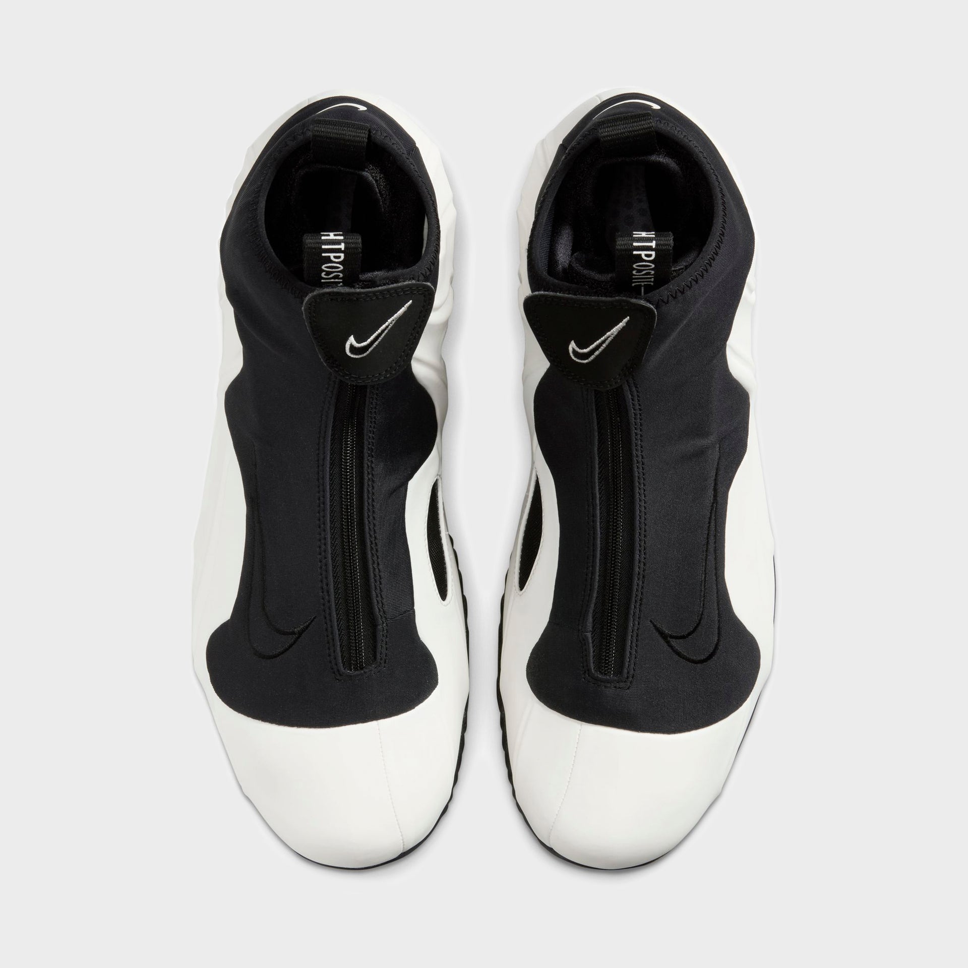 Nike Air Flightposite QS - Sail / Black / Metallic Silver