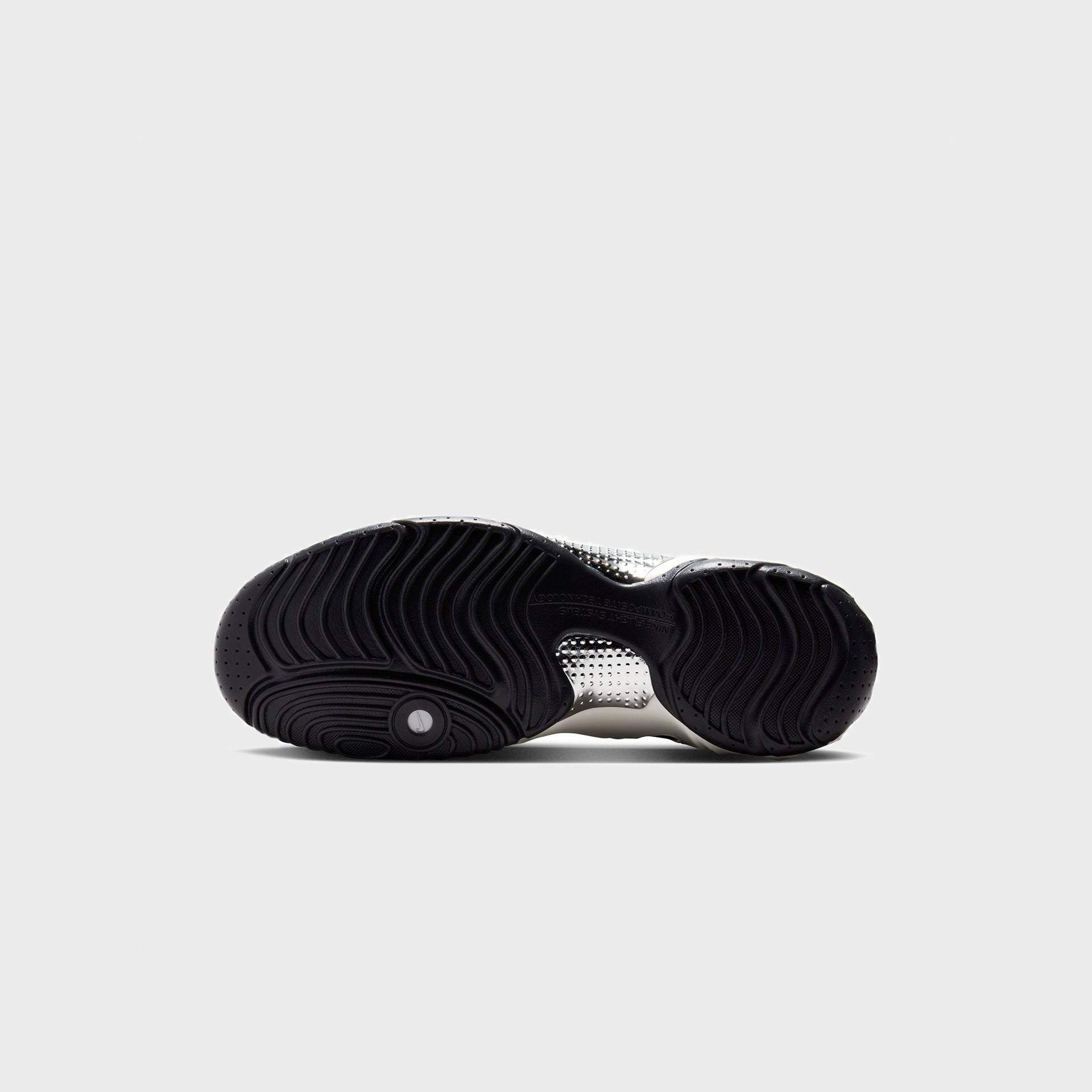 Nike Air Flightposite QS - Sail / Black / Metallic Silver