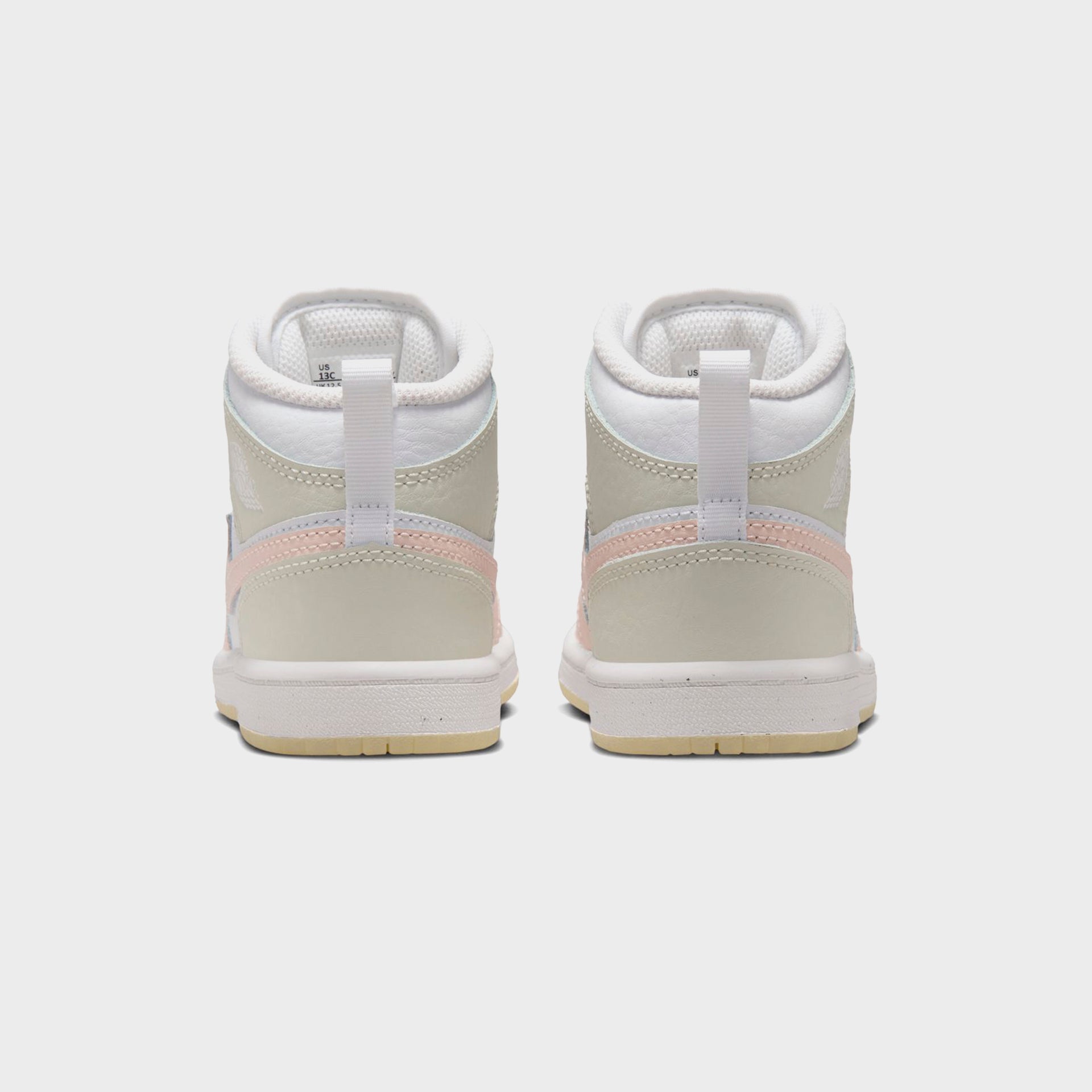 Nike PS Jordan 1 Mid - Sail / Sea Glass / Glacier Blue / Guava Ice