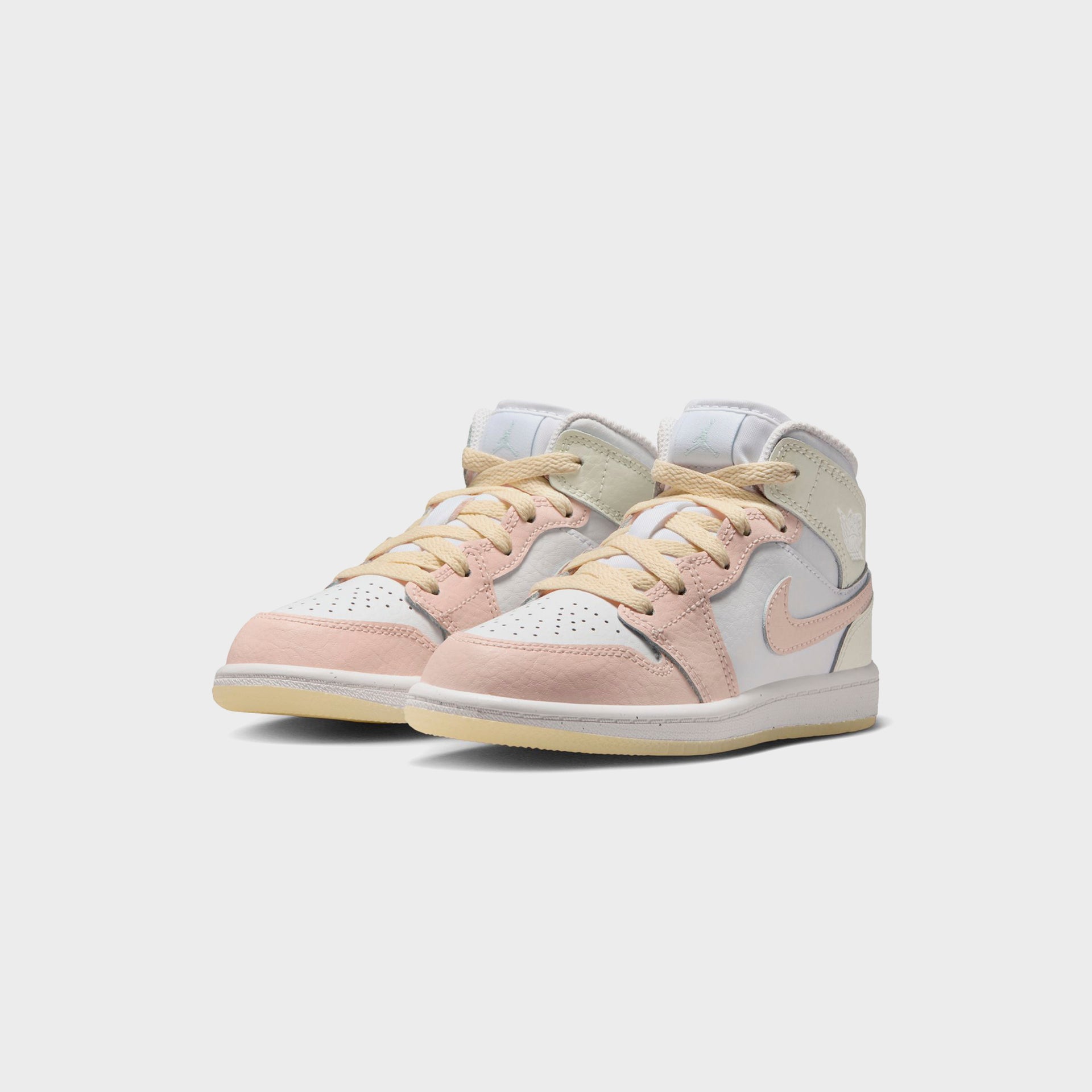 Nike PS Jordan 1 Mid - Sail / Sea Glass / Glacier Blue / Guava Ice