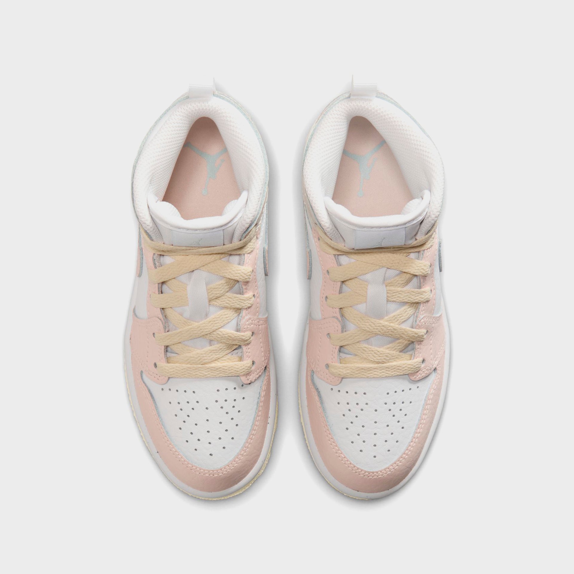 Nike PS Jordan 1 Mid - Sail / Sea Glass / Glacier Blue / Guava Ice