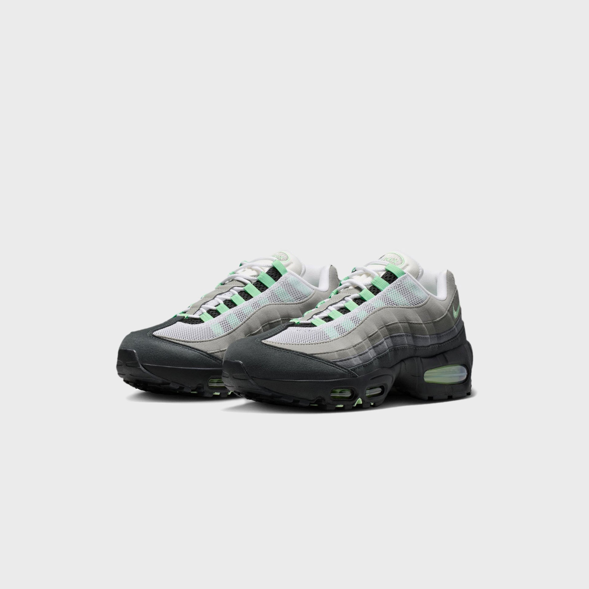 Nike WMNS Air Max 95 Big Bubble - Black / Fresh Mint / White / Medium Grey / Anthracite / Light Graphite