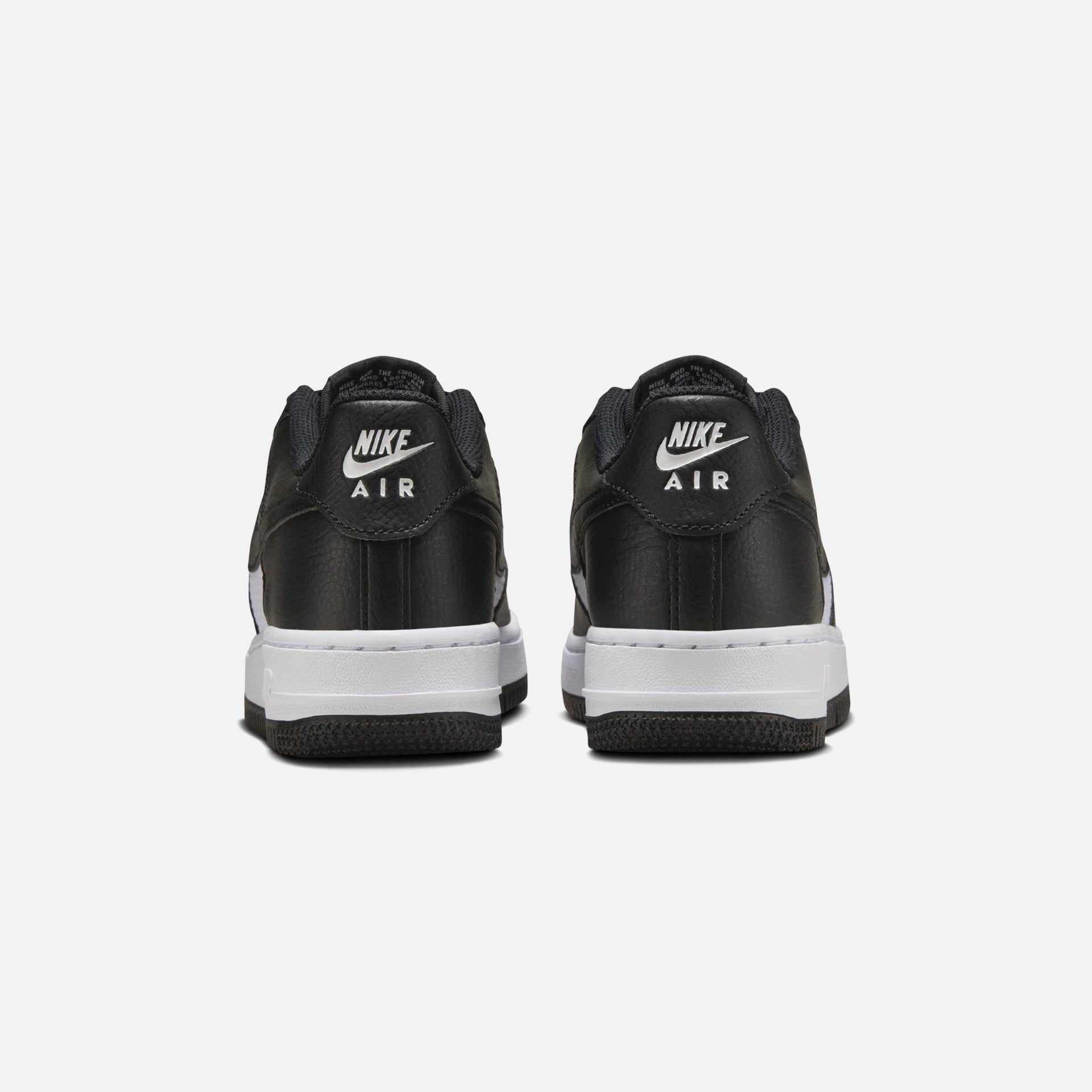 Nike GS Air Force 1 - Black / White