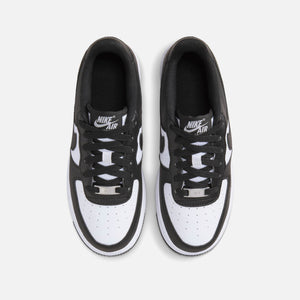 Nike leather GS Air Force 1 - Black / White