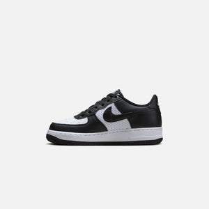 Nike leather GS Air Force 1 - Black / White