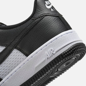 Nike leather GS Air Force 1 - Black / White