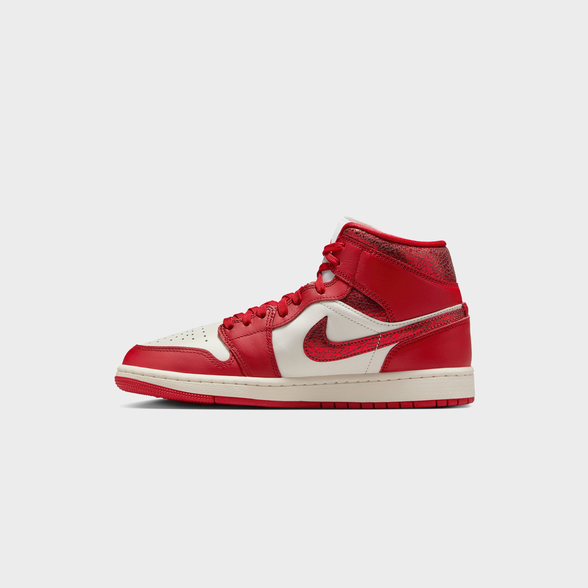 Nike Air Jordan 1 Mid - Sail / Team Red / Varsity Red – Kith