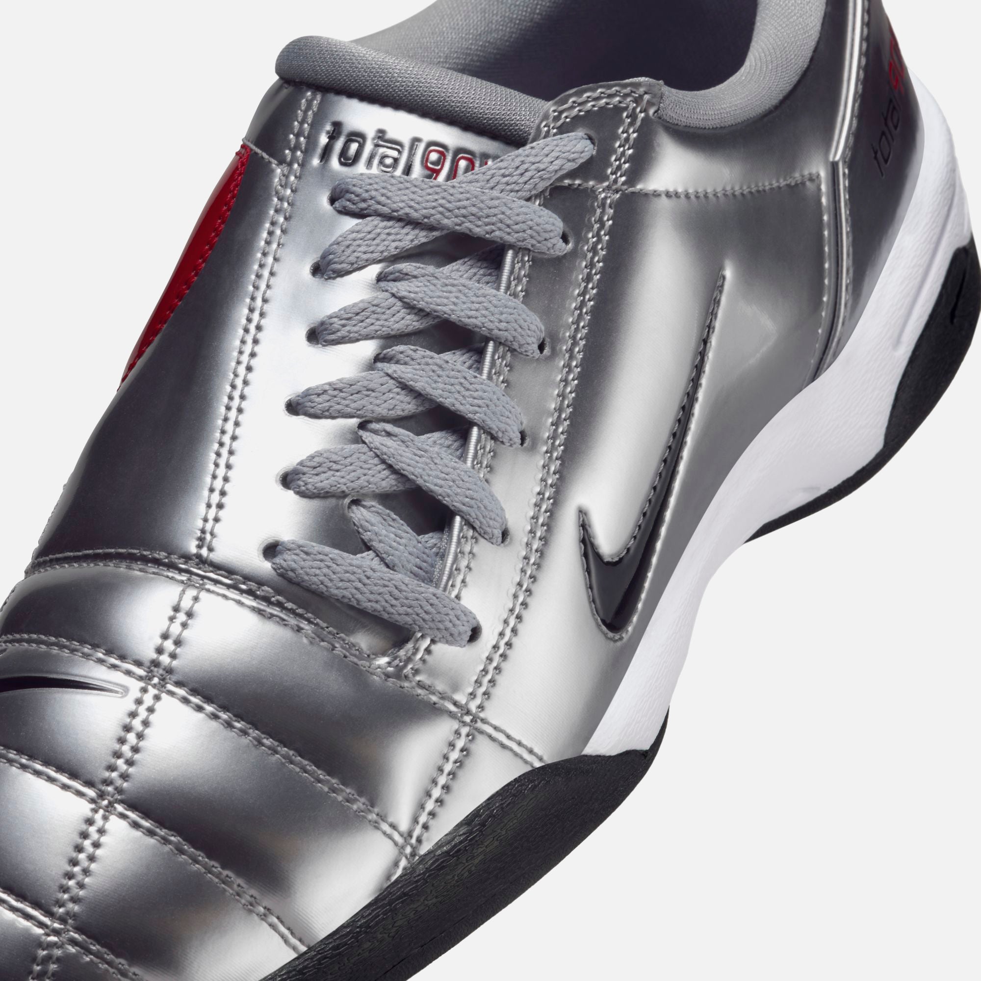 シューズ Nike Total 90 \"llic Silver and Black Nike Total 90 Supermacy Black Silver Multiground Soccer