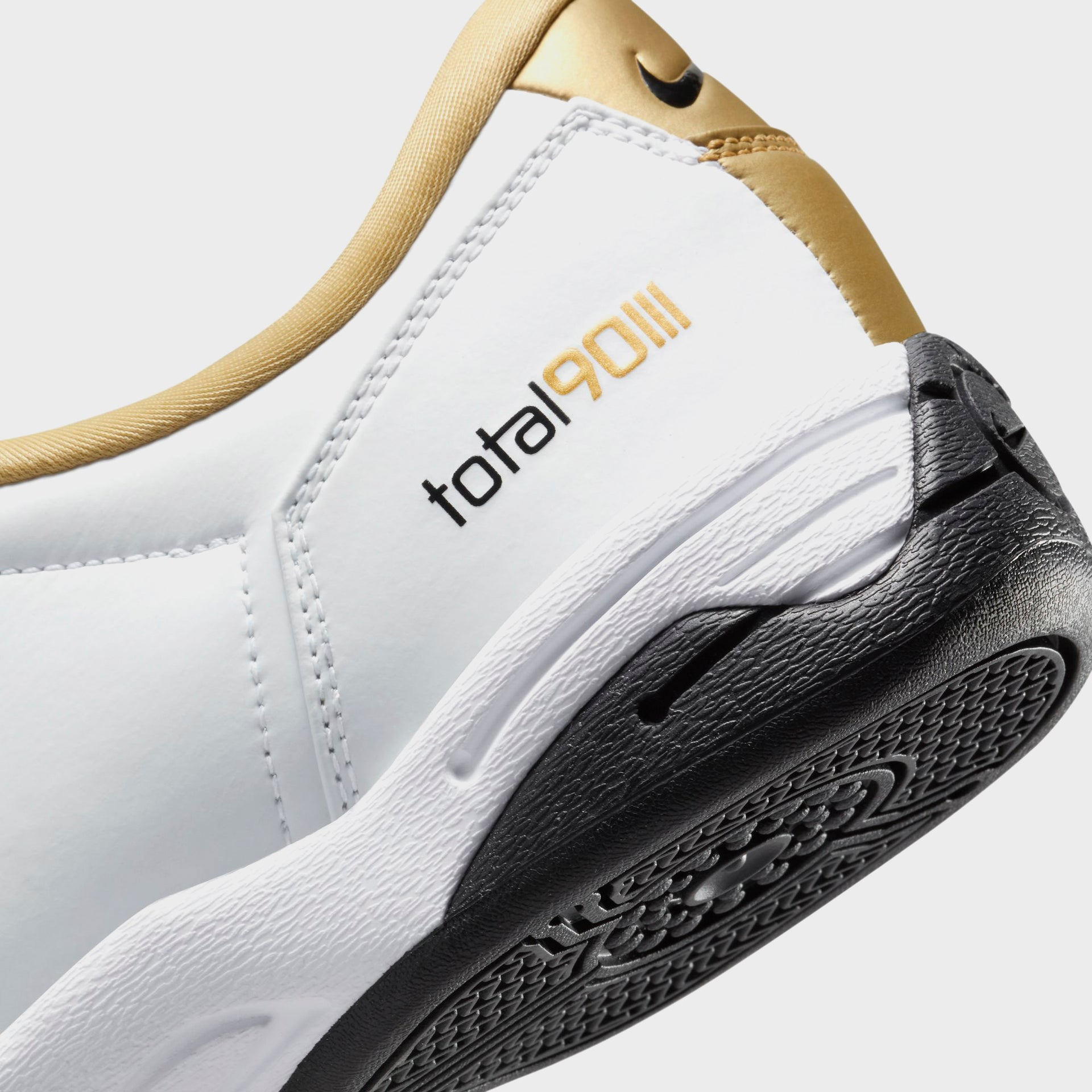 Nike T90 SP - White / Black / Metallic Gold