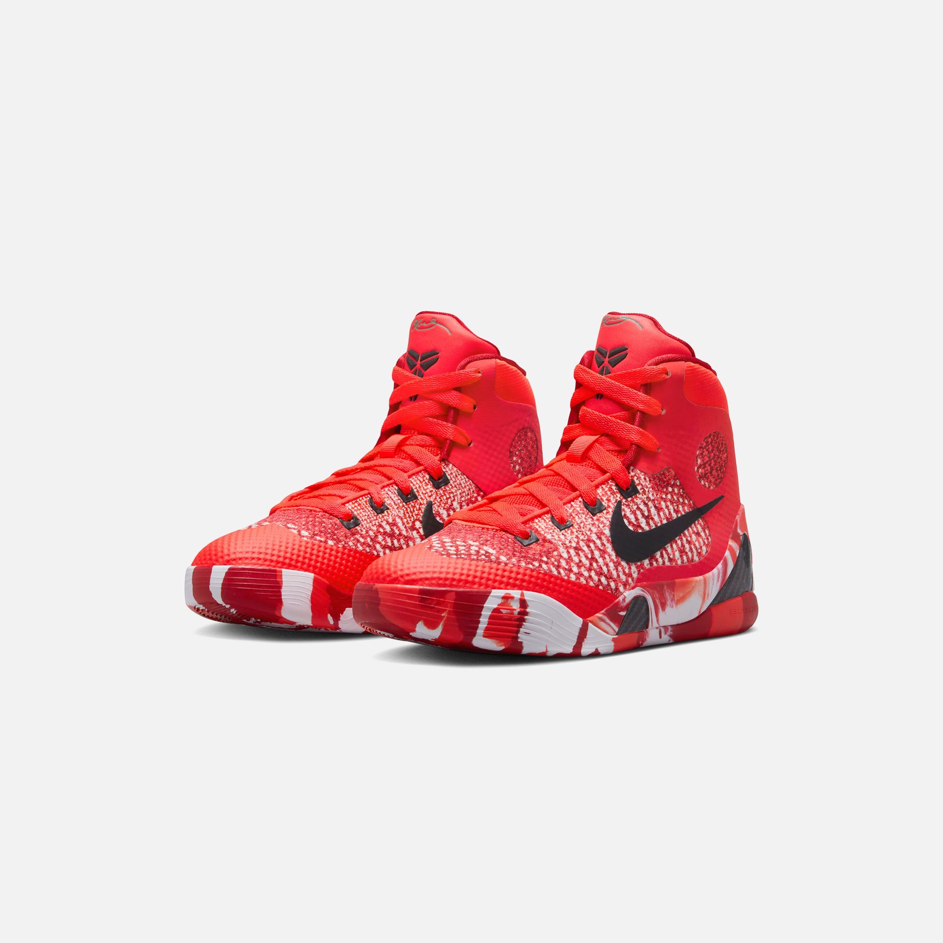 Nike GS Kobe 9 Elite Protro - Bright Crimson / Black-White