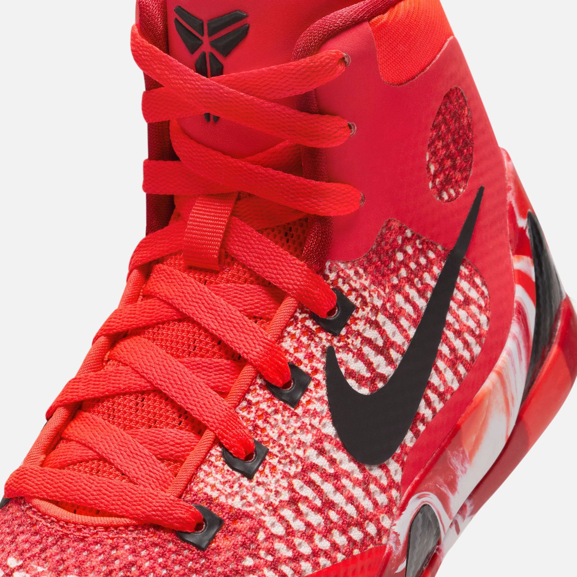 Nike GS Kobe 9 Elite Protro - Bright Crimson / Black-White