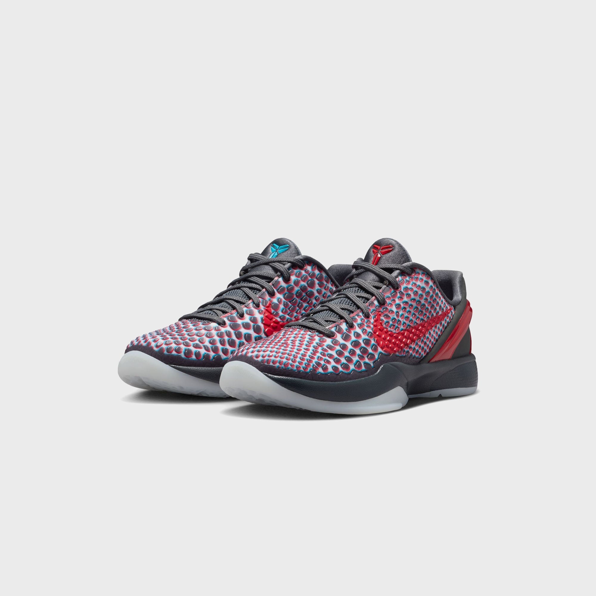 Nike GS Kobe 6 Protro - Dark Grey / Chlorine Blue / Daring Red – Kith