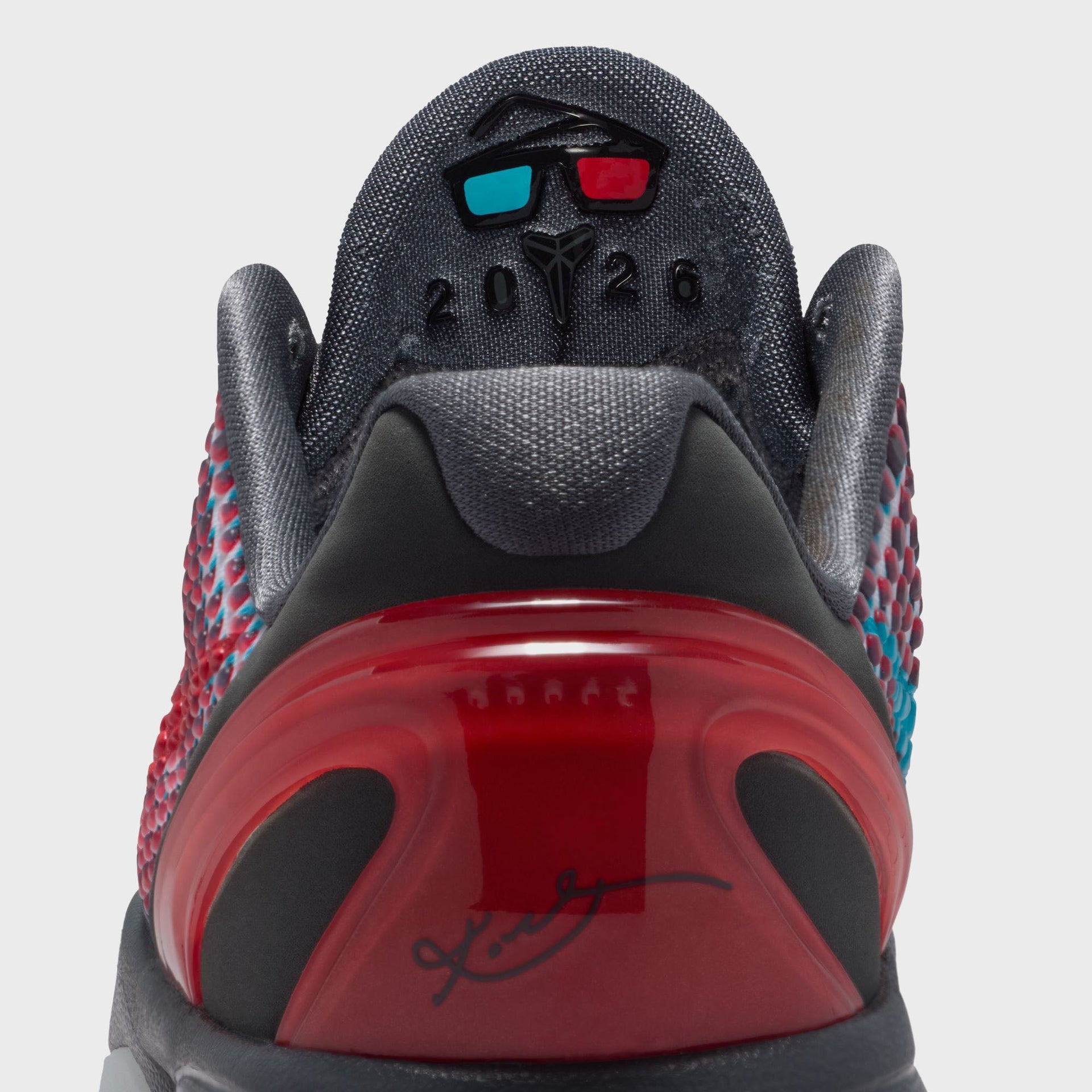 Nike GS Kobe 6 Protro - Dark Grey / Chlorine Blue / Daring Red