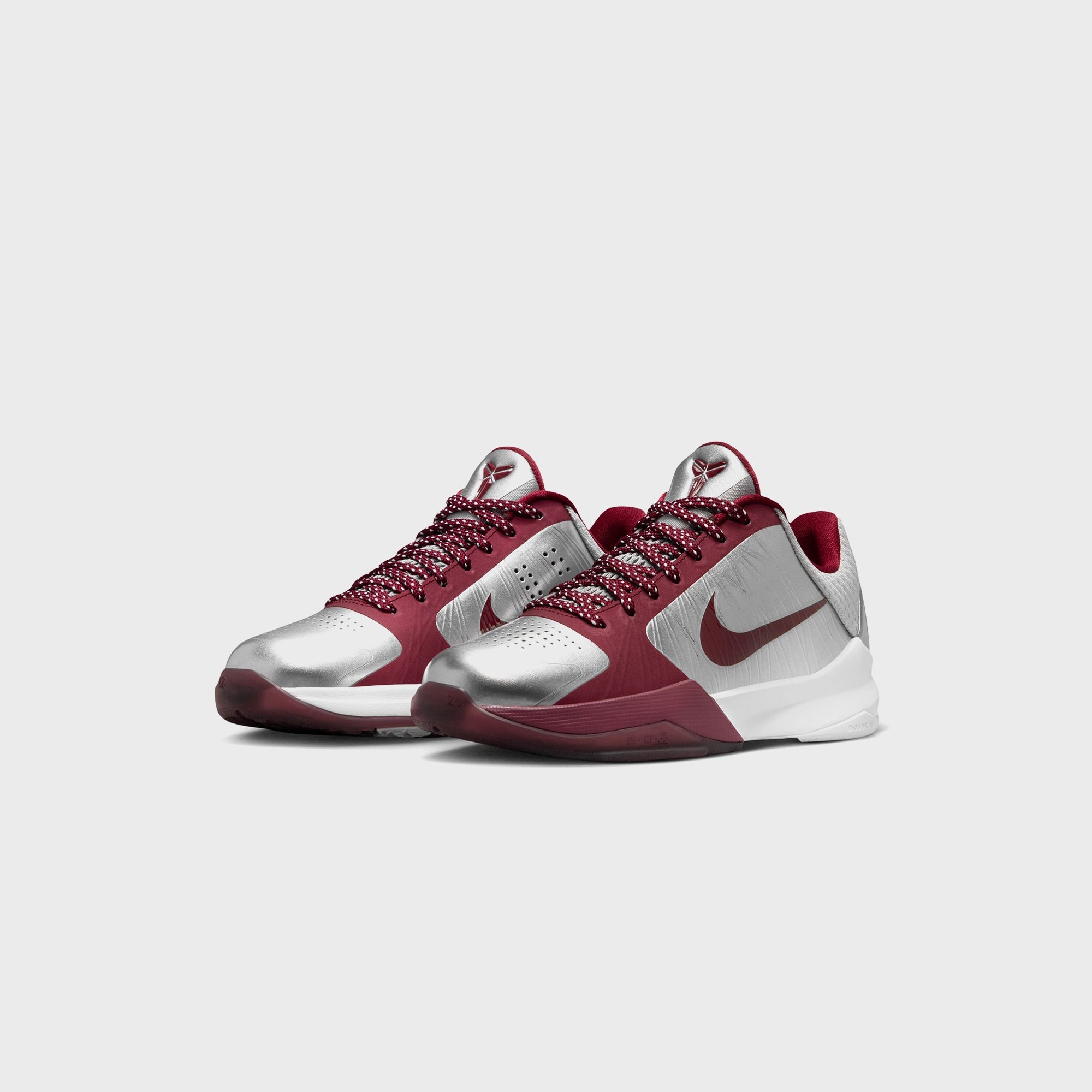 Nike GS Kobe 5 Protro - Metallic Silver / White / Team Red – Kith