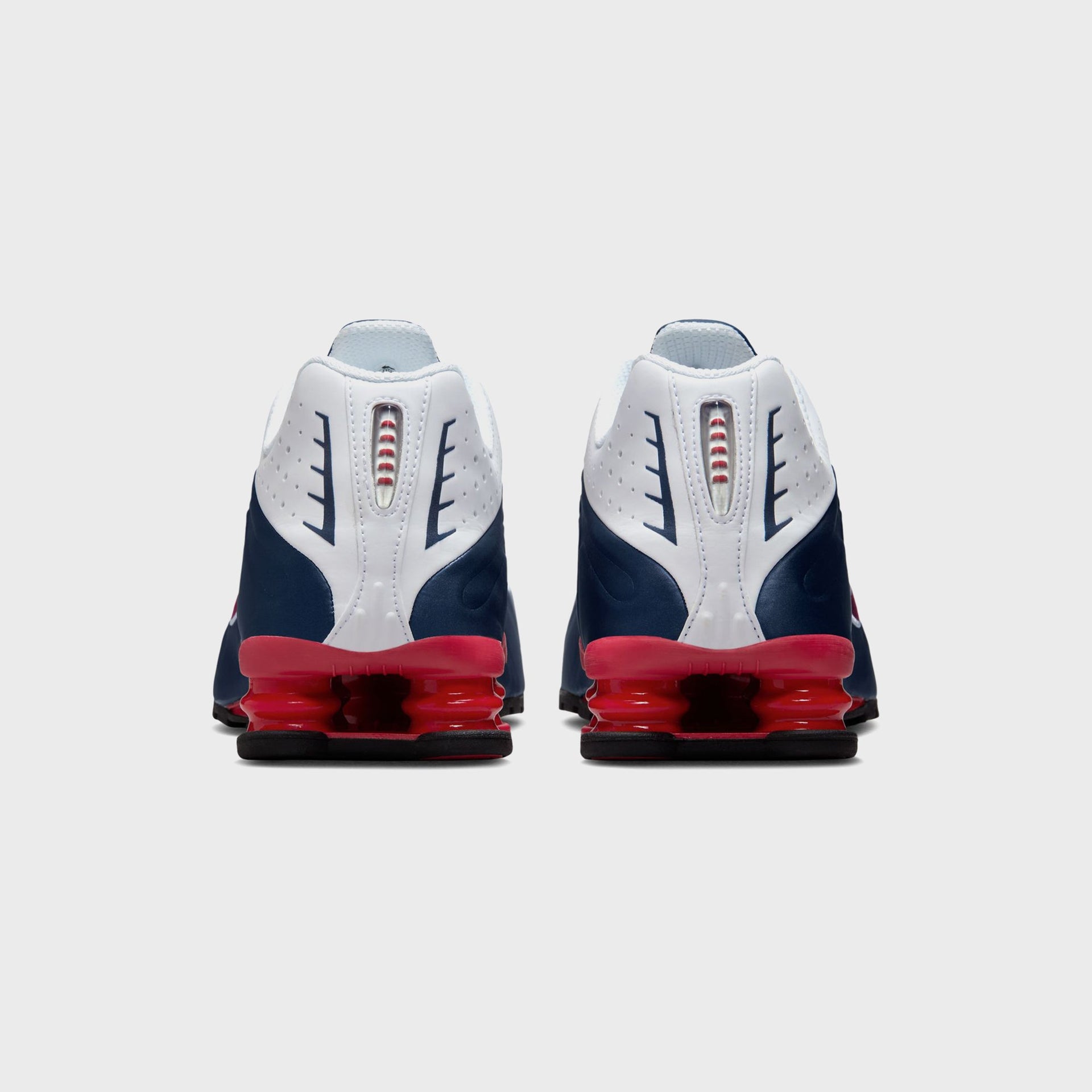 Nike Shox R4 - Midnight Navy / Gym Red / White
