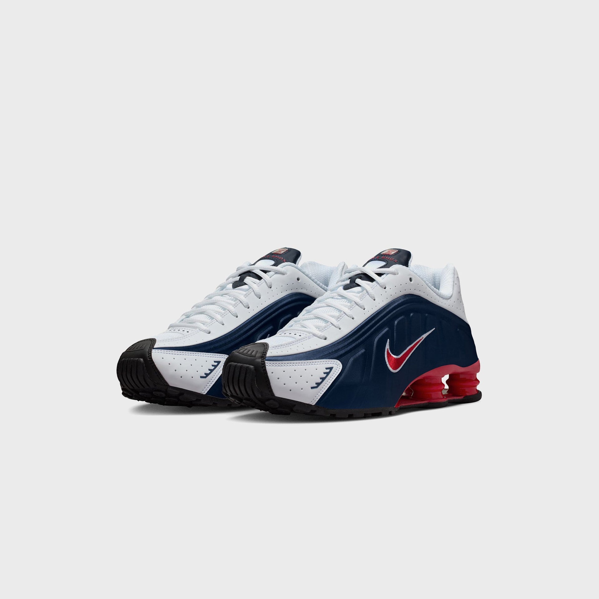 Nike Shox R4 - Midnight Navy / Gym Red / White