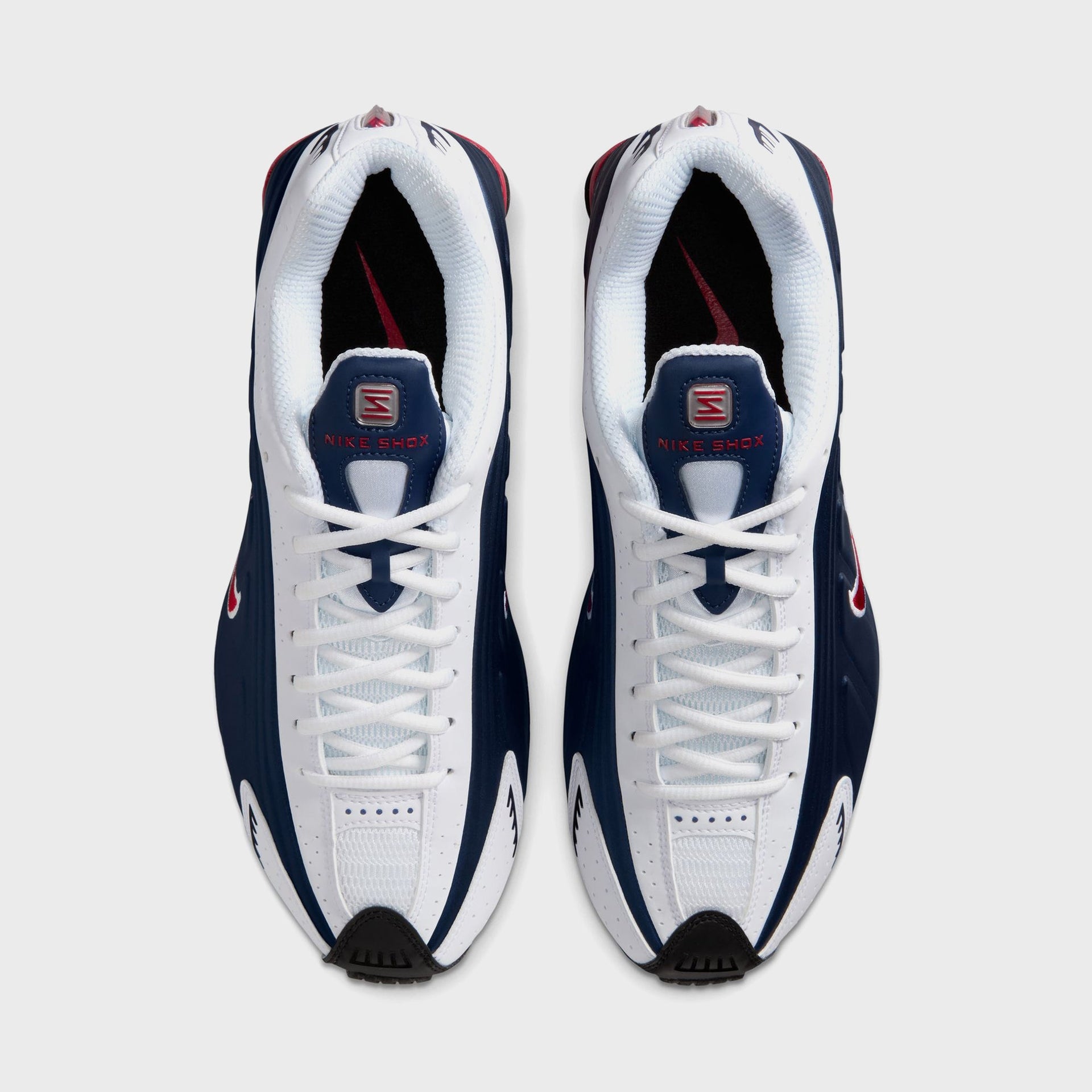 Nike Shox R4 - Midnight Navy / Gym Red / White