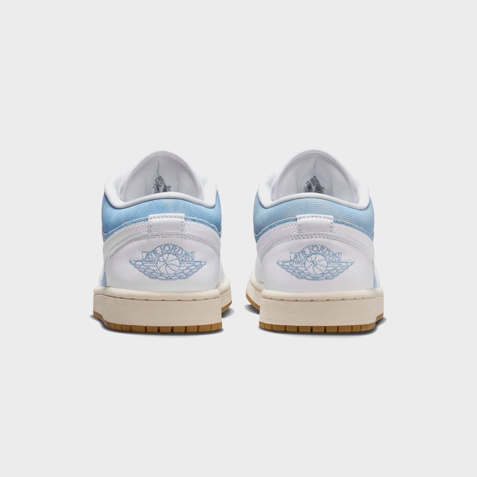 Jordan WMNS Air Jordan 1 Low SE - Worn Blue / White / Gum Light Brown / Sail