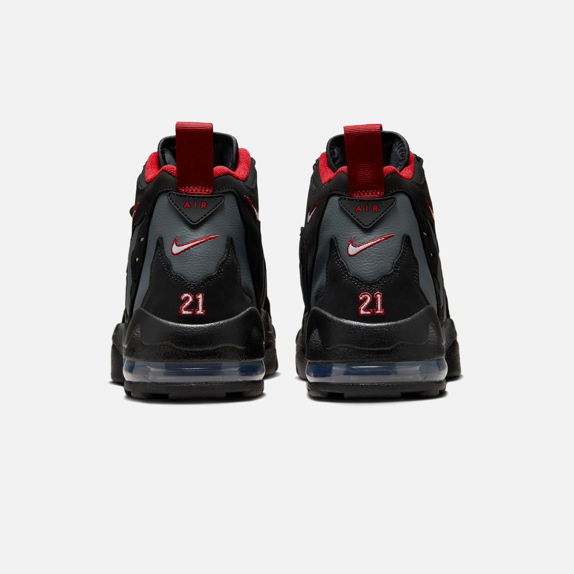 Nike Air DT Max 96 - Black / White / Team Anthracite / Metallic Silver / Fire Red