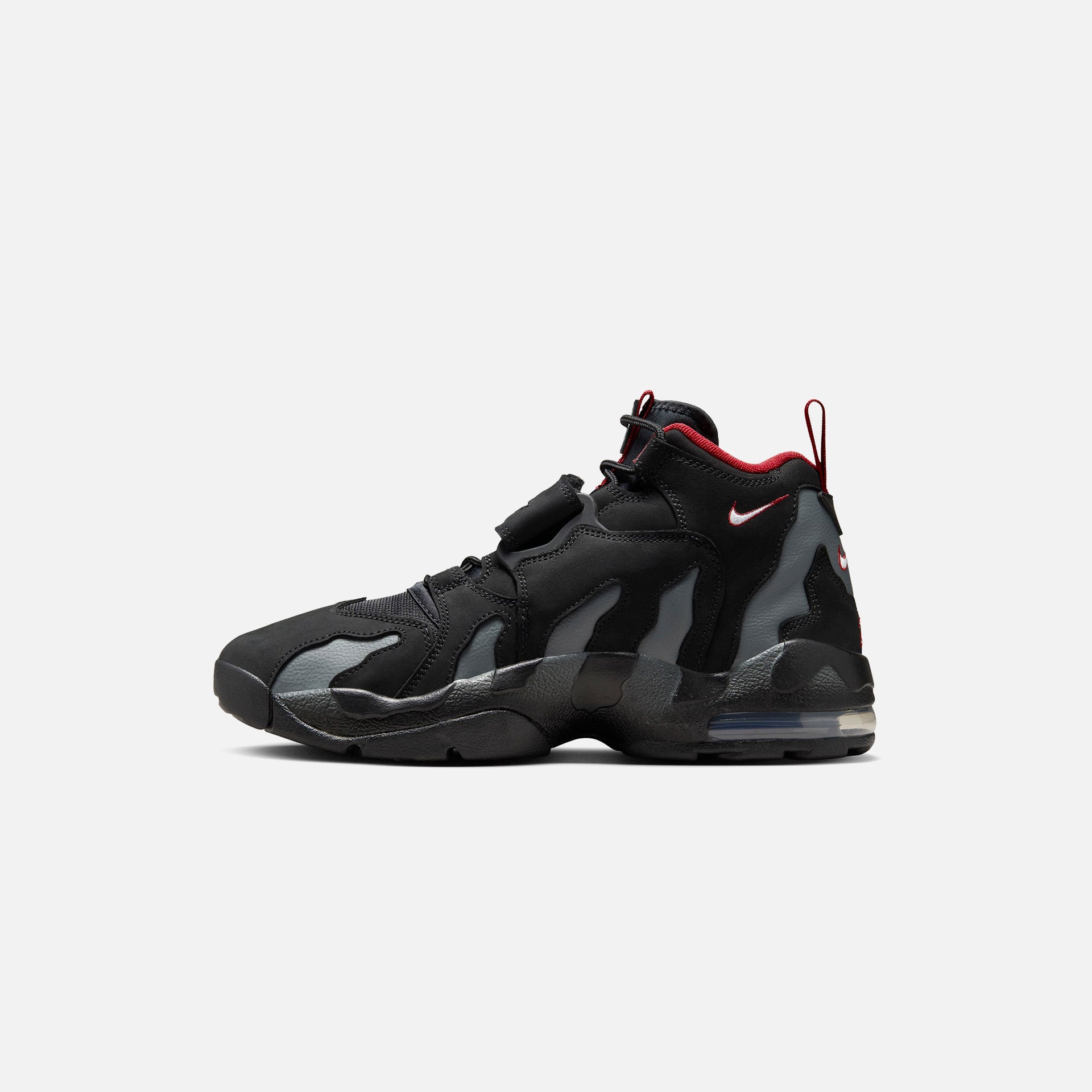 Nike Air DT Max 96 - Black / White / Team Anthracite / Metallic Silver / Fire Red