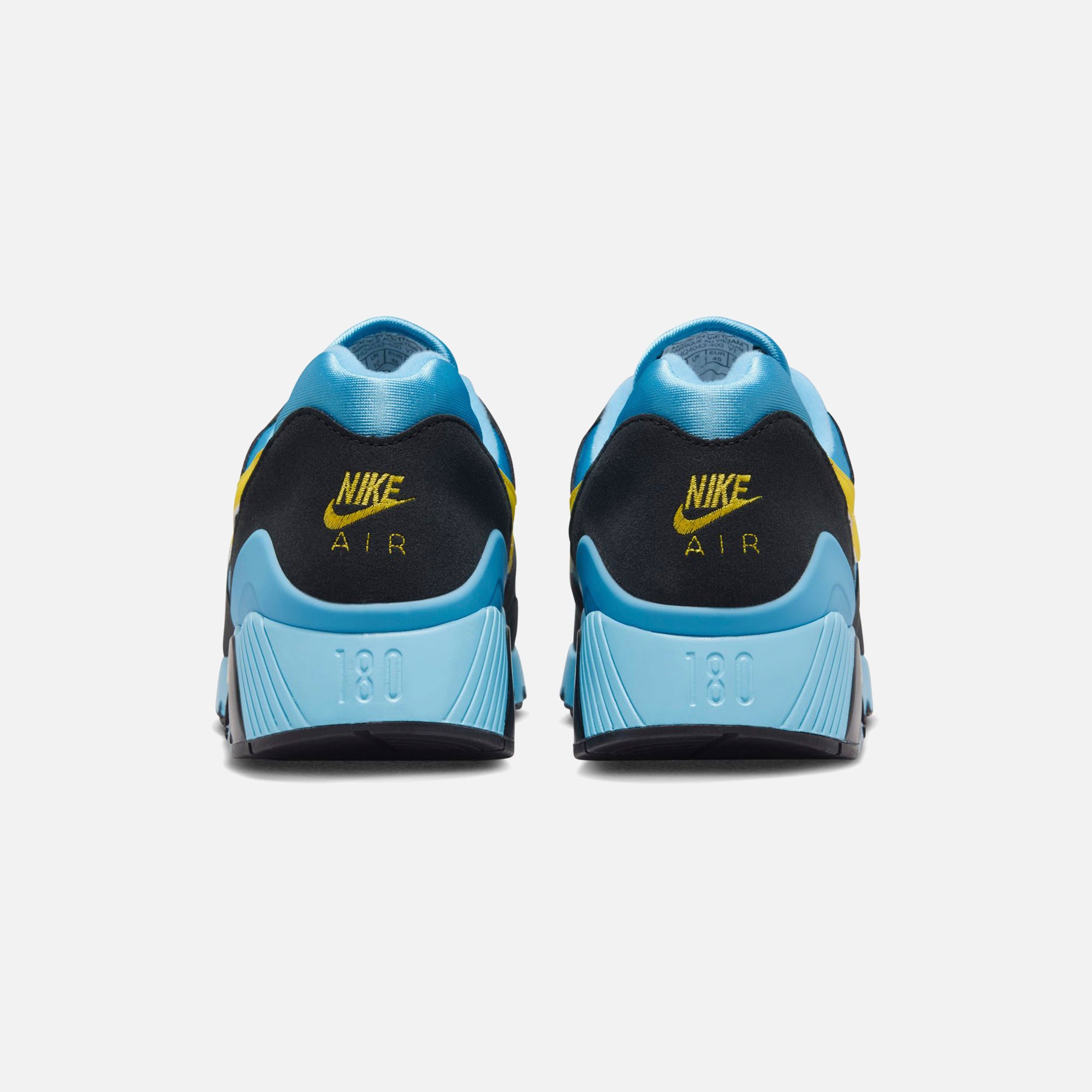 【NIKE】☆スニーカー☆ Air 180 Black and Baltic Blue Nike Air 180 - Baltic Blue / Black / Lightning – Kith