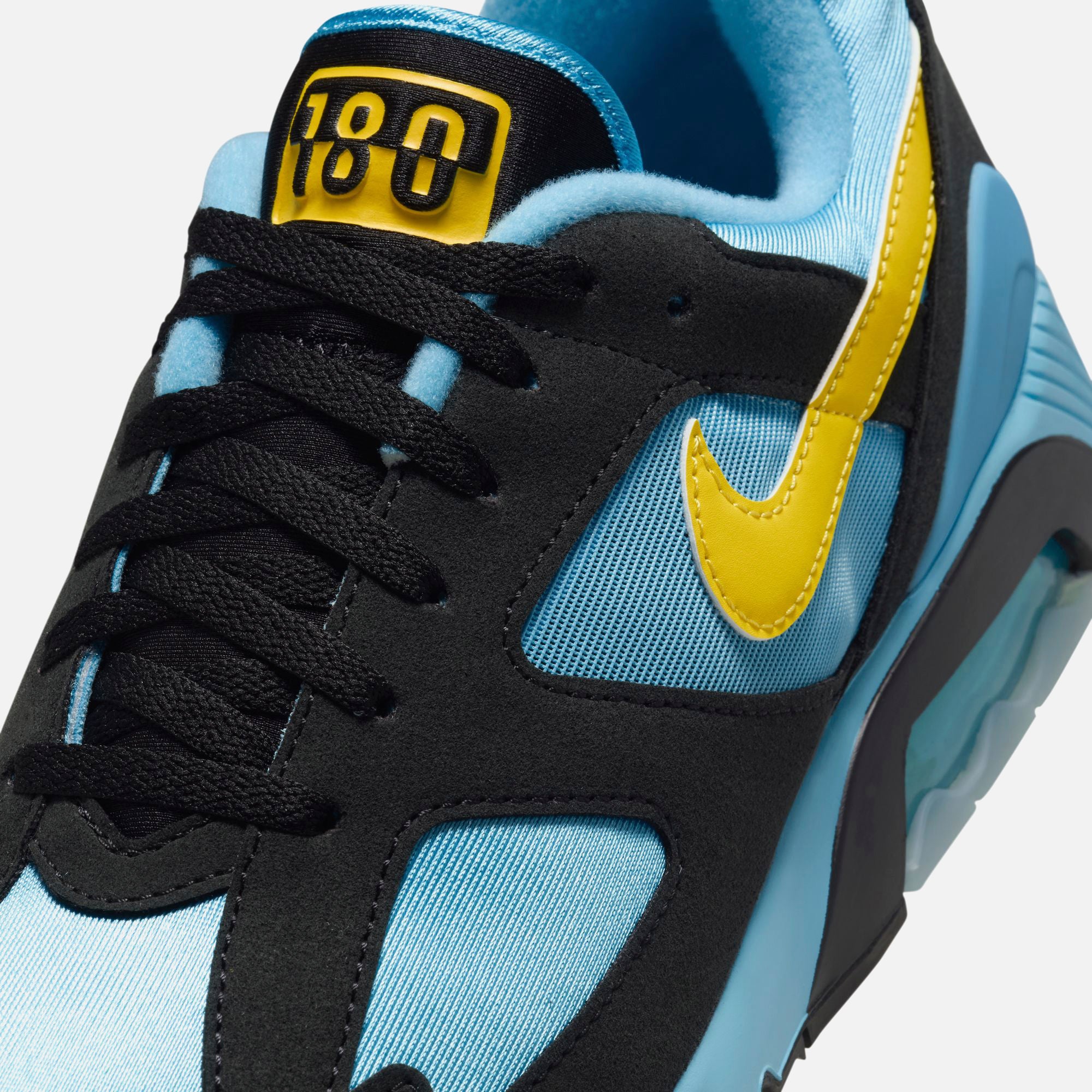 【NIKE】☆スニーカー☆ Air 180 Black and Baltic Blue Nike Air 180 - Baltic Blue / Black / Lightning – Kith